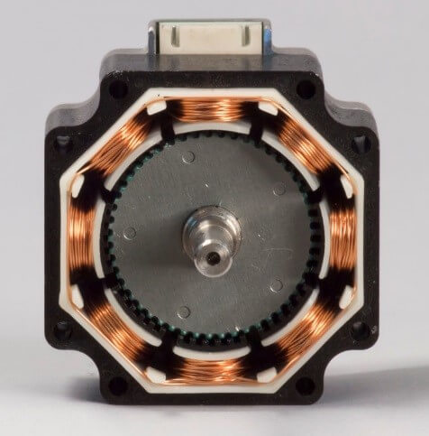stepper motor cut-away stepper motor cut-away